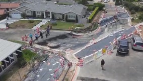 Rancho Palos Verdes landslide slowing down