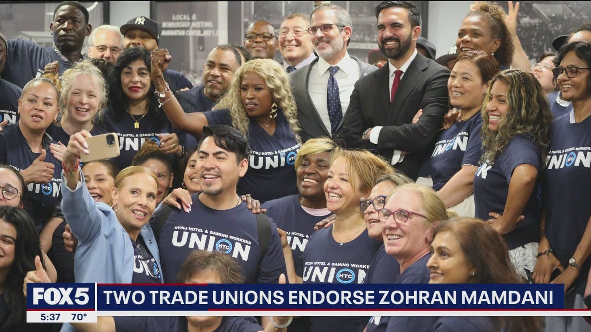 NYC mayoral race: Trade unions endorse Mamdani; Cuomo's future