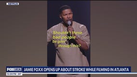 Jamie Foxx opens up about stroke while filming in Atlanta