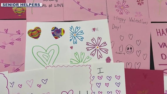 Senior Helpers helps to spread love on Valentine's Day