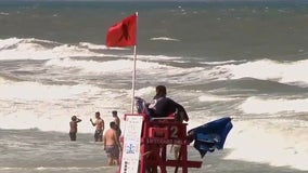 Dangerous rip currents from Hurricane Ernesto