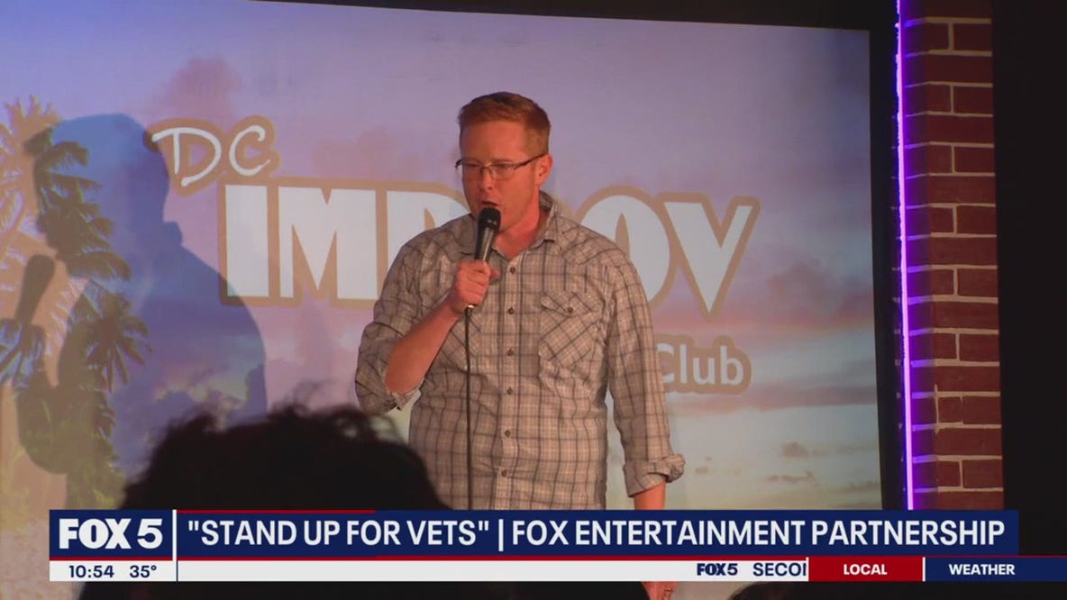 'Stand Up For Vets' event held at DC Improv