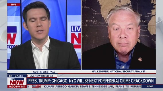Chicago, NYC next for federal crime crackdown, Trump says