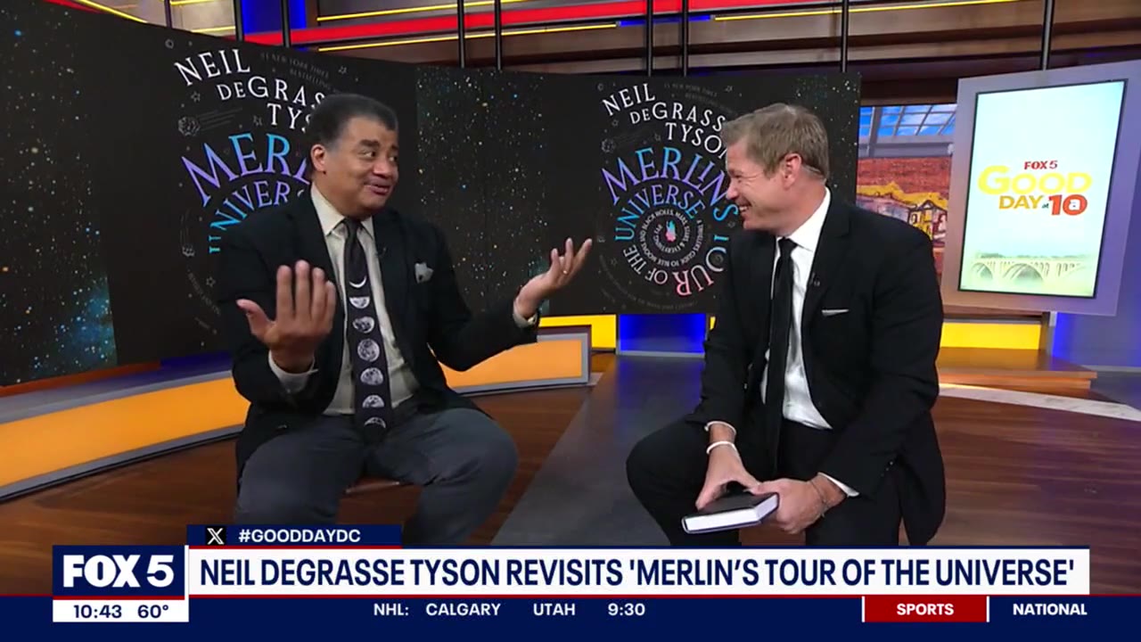 Neil deGrasse Tyson talks revamping his classic book, "Merlin’s Tour of the Universe."