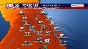 Orlando Weather Forecast: Wednesday Night, February 12th