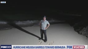 Hurricane Melissa approaches Bermuda