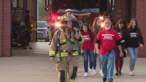 Firefighter walks across Michigan in full gear for cancer awareness