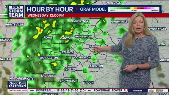 More rain Wednesday before a cool, dry Halloween weekend