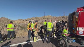 Motorcycle rider plunges down cliff on State Route 88