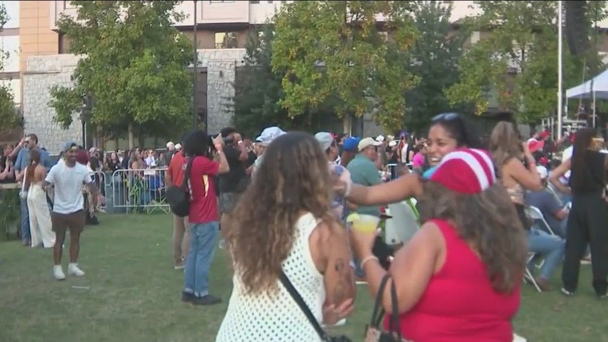 Harris-Walz campaign visits Atlanta OYE Fest