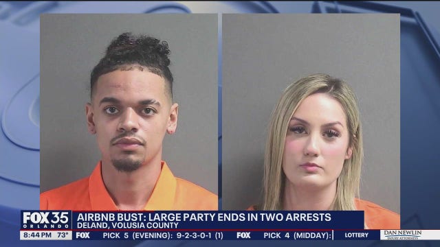 2 accused of hosting massive party at Florida Airbnb-listed house: Affidavit
