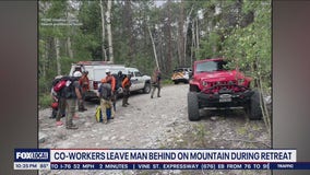 Co-workers leave Colorado man behind on mountain summit during office retreat