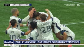 FC Dallas must win at home to force game 3