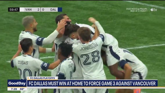 FC Dallas must win at home to force game 3