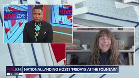 National Landing hosts "Fridays at the Fountain"