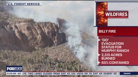 Billy Fire: Murphy Ranch residents ordered to evacuate