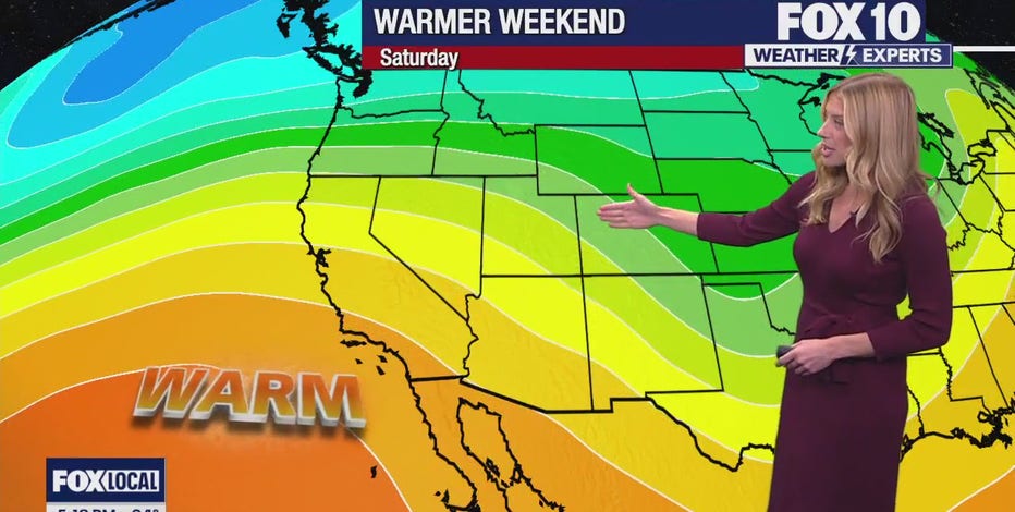 Arizona weather forecast: Warmer weather on the way for the Valley