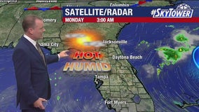 Tampa weather | Hot & humid start to week