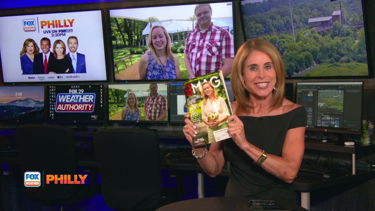 Tuesday's with Toni: Preparing for a beautiful wedding in Toni Farmer's garden | FOX Weather Philly