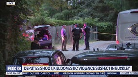 Deputies shoot, kill domestic violence suspect in Buckley