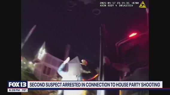 Second suspect arrested in Spanaway house party shooting