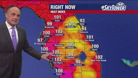 Tampa weather | Feeling like triple digits