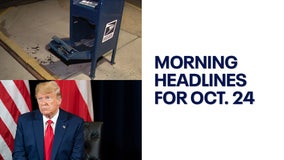 Ballots burned; Trump in AZ l Morning headlines Oct. 24