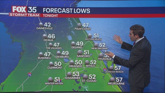 Orlando weather: Clouds linger into tonight, sunshine and warmer temps on the way for Sunday