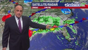 Tampa weather | Scattered storms this weekend