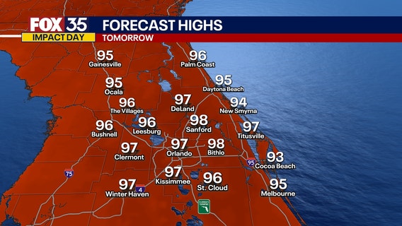 Orlando Weather Forecast PM: July 29, 2025