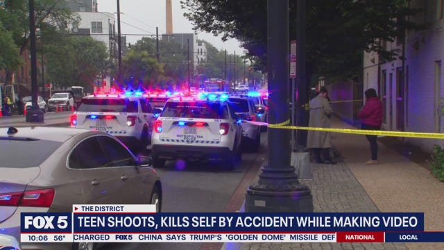 DC teen accidentally shoots, kills herself while recording social media video: police