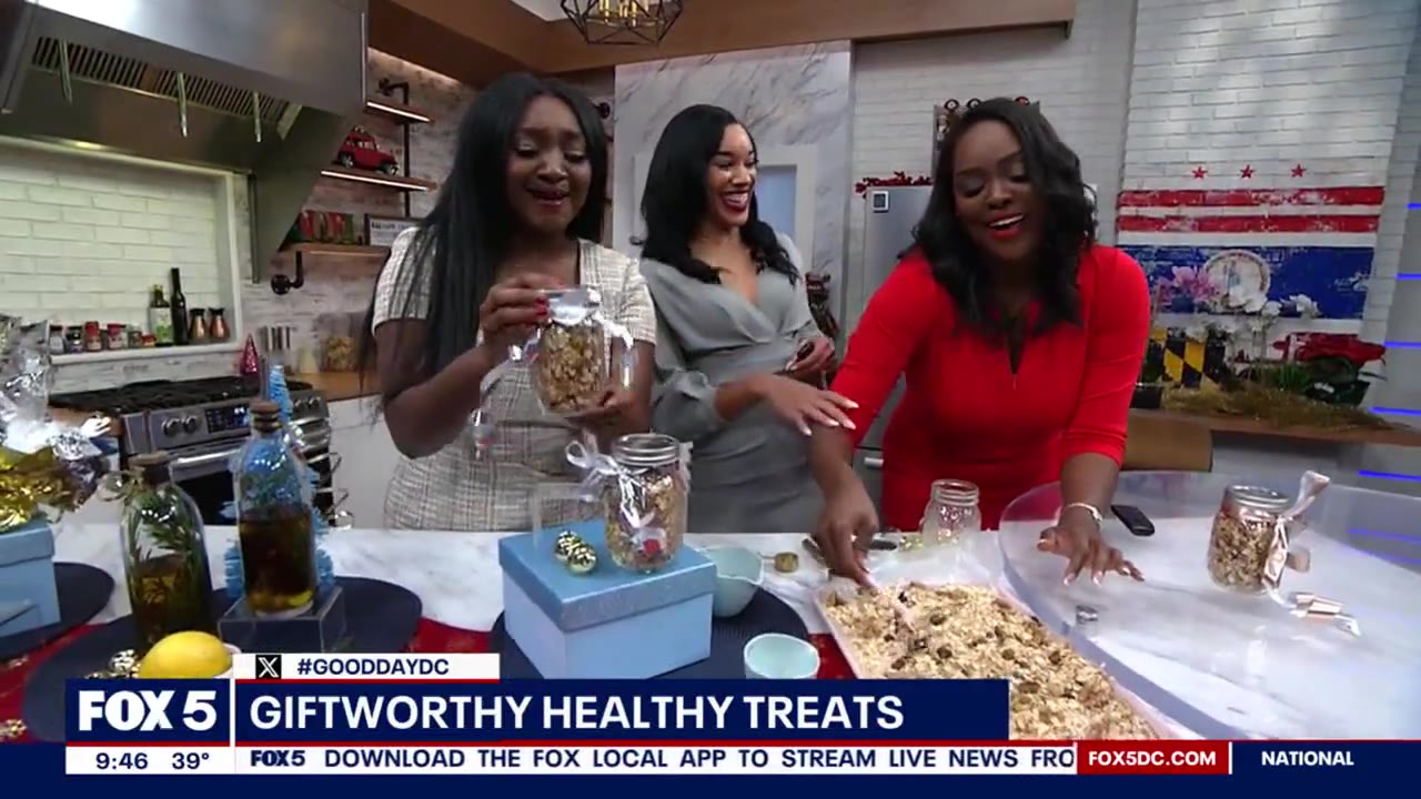 Gift-worthy healthy treats