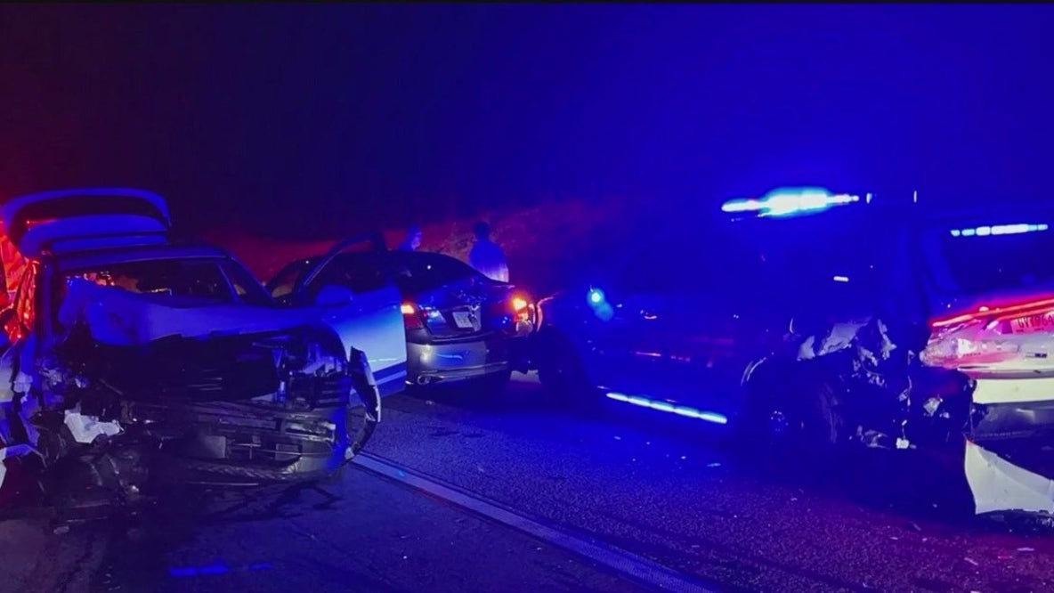 Coweta County deputy injured when car hit him during traffic stop