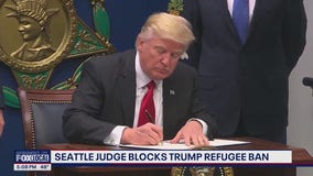 Seattle judge blocks Trump refugee ban