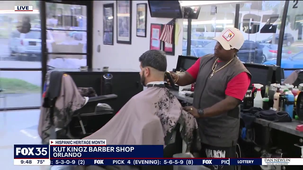 Hispanic Heritage Month: Kut Kingz Barber Shop in Orlando