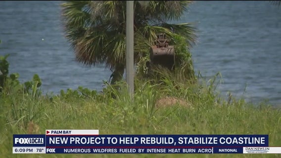 Palm Bay working to rebuild shorelines at parks