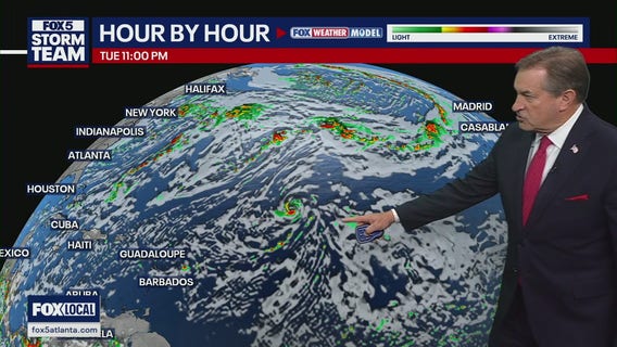 Tuesday night forecast