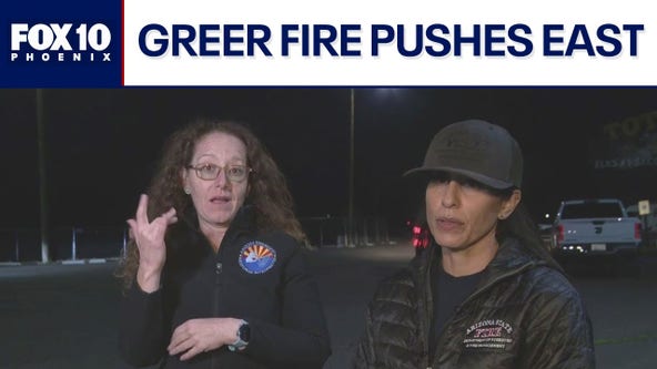 Fire officials prioritize safety amid Greer Fire