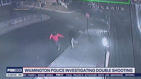 Surveillance shows double shooting in Wilmington that left man critical