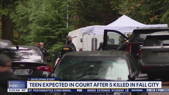 Teen expected in court after 5 killed in WA