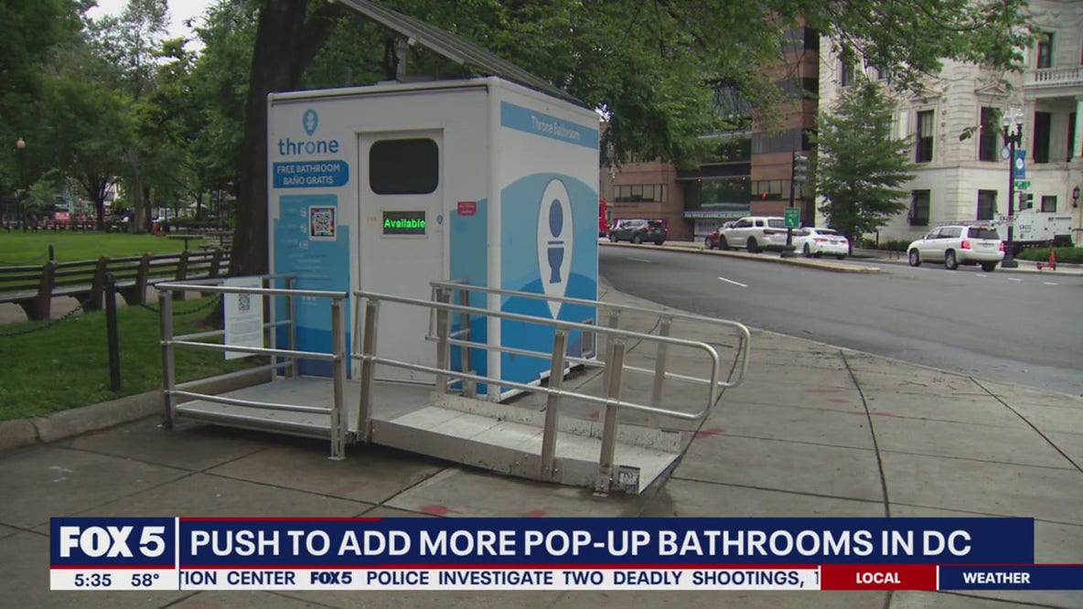 Push to add more pop-up bathrooms to DC