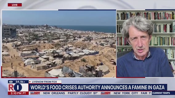 World's food crisis org. declares famine in Gaza