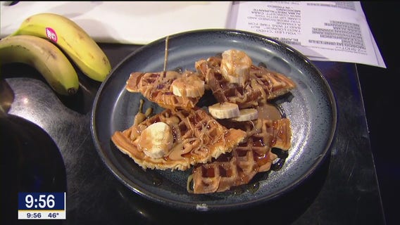 Churro waffle with cinnamon sugar coating recipe