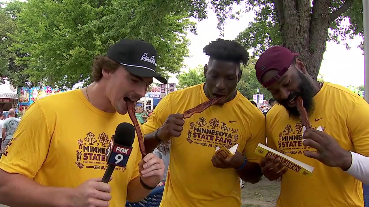 Gophers review State Fair Big Fat Bacon, roasted corn