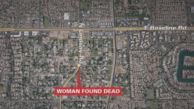 Woman found dead in the middle of a Gilbert roadway