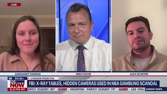 Cameras and X-ray used during NBA gambling scandal