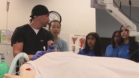 AZ students learn about healthcare professions