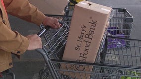 Thanksgiving donations down at St. Mary's Food Bank