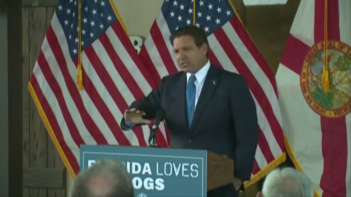 DeSantis speaks on animal abuse legislation