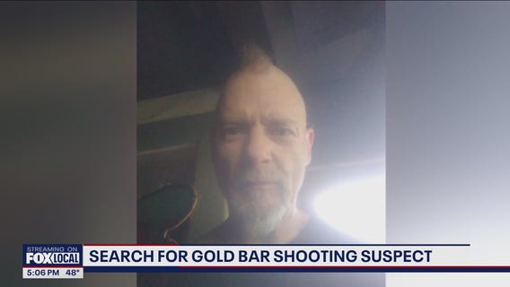 Deputies search for Gold Bar shooting suspect